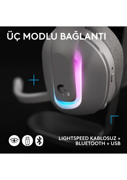 G G522 Lıghtspeed Wireless Gaming Pc Headset - Beyaz modelleri