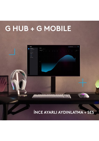 G G522 Lıghtspeed Wireless Gaming Pc Headset - Beyaz indirimleri