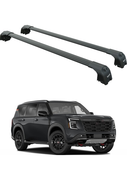 Nissan Armada 2025-2026 Portbagaj Taşıyıcı Ara Atkisi - Ara Çubuk Paw Pro 2 Siyah