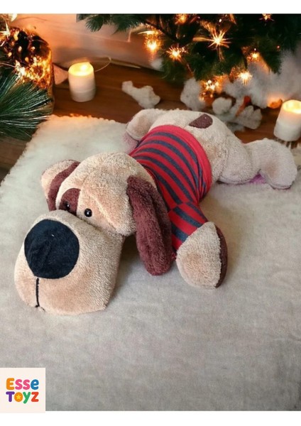 75 cm Tişörtlü Uykucu Köpek Peluş Oyuncak – Yumuşak Uyku Arkadaşı ve Yastık modelleri