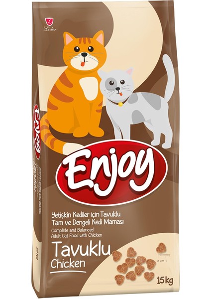 Tavuklu Yetişkin Kedi Maması 15 Kg
