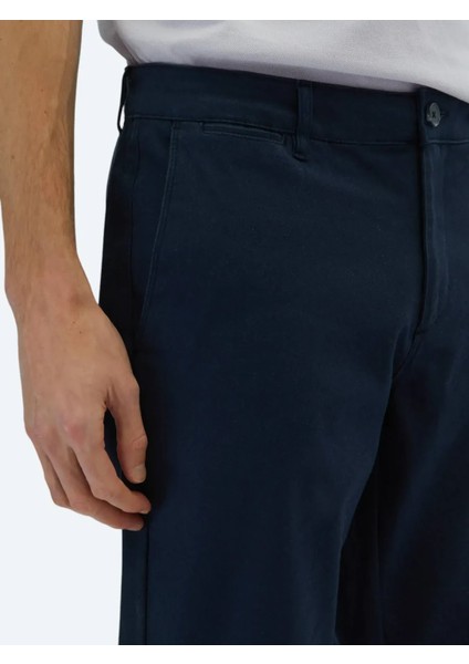 Lacivert Düz Dokuma Regular Fit Casual Pamuk Karışımlı Pantolon fiyatları