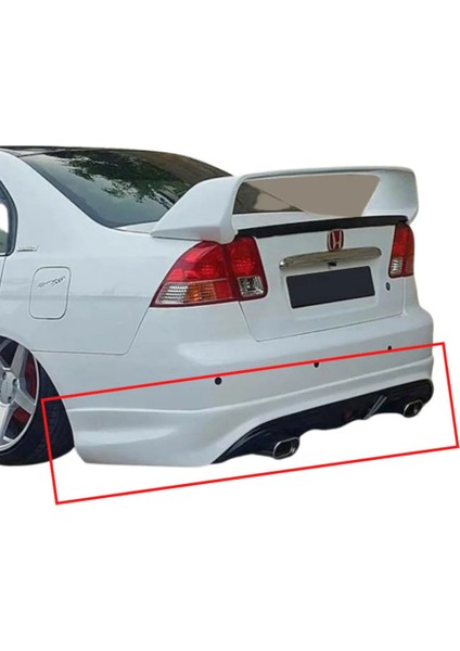Vtec2 Makyajlı Custom Arka Ek (( Boyasız ))