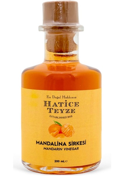 Mandalina Sirkesi 200 ml