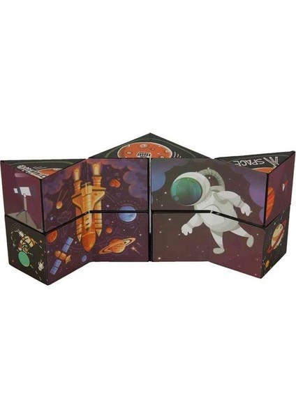 Uzay Temalı Sonsuzluk Küpü A792/6803 fırsatları