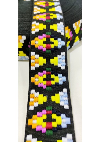 Rengarenk Kilim Desen Etnik Şerit modelleri