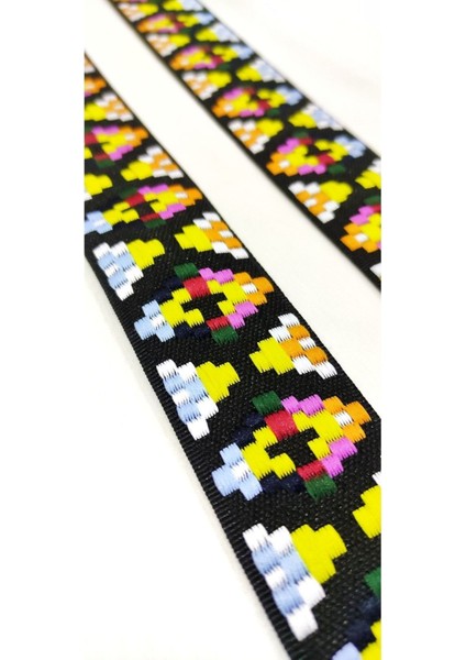 Rengarenk Kilim Desen Etnik Şerit fırsatları