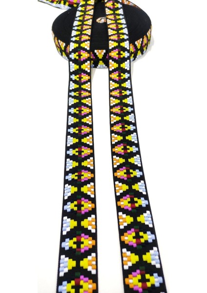 Rengarenk Kilim Desen Etnik Şerit indirimleri