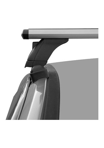 Opel Corsa F 2019-2025 Oluksuz Üst Tavan Portbagaj Taşıyıcı Ara Atkısı Toros Serisi Pro 4 Gri modelleri