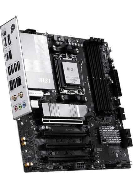Msı MB Pro B850M-P Wıfı Am5 Ddr5 8200MHZ(OC) HDMI Dp 3x M.2 USB 10GBS 5g Lan Wı-Fı 7 Matx modelleri