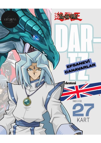 Yu-Gı-Oh! Ingilizce Dartz/efsanevi Canavarlar Destesi 27 kart