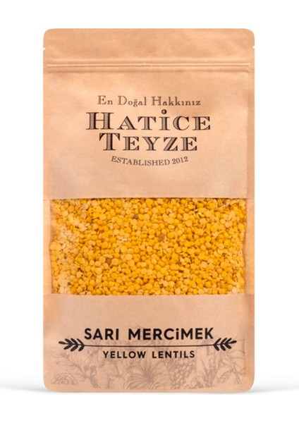 Sarı Mercimek - 500 Gr.