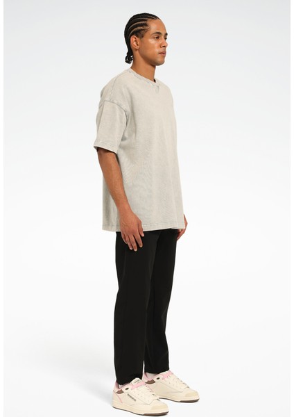 Anthe Tee Gri Erkek Kısa Kol T-Shirt