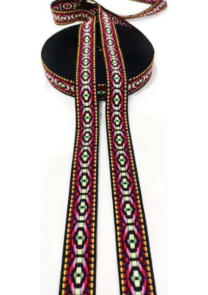 Renkli Etnik Dar Dokuma Şerit