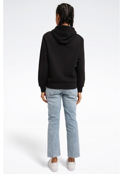 RI BL FLEECE HOODIE Siyah Kadın Sweatshirt fiyatları