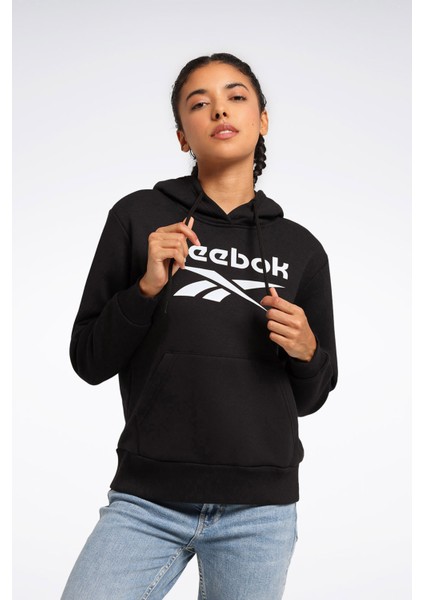 RI BL FLEECE HOODIE Siyah Kadın Sweatshirt modelleri