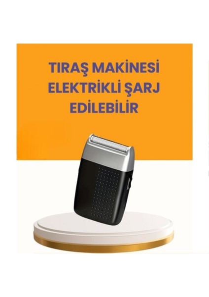 Çok Amaçlı Şarjlı Saç & Sakal Kesme Makinesi – Profesyonel ve Sessiz Performans