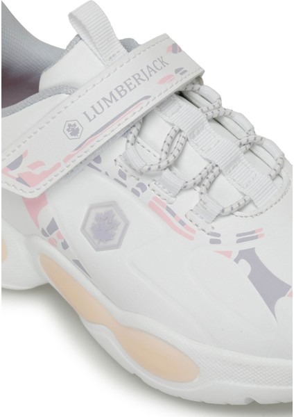 Cruz 4pr Beyaz Kız Çocuk Spor Ayakkabı