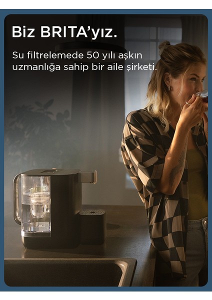 Cube Tezgah Üstü Su Arıtma Cihazı – Siyah (4,0 L)