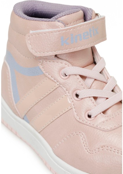 Cax Hı 4pr Pudra Kız Çocuk High Sneaker