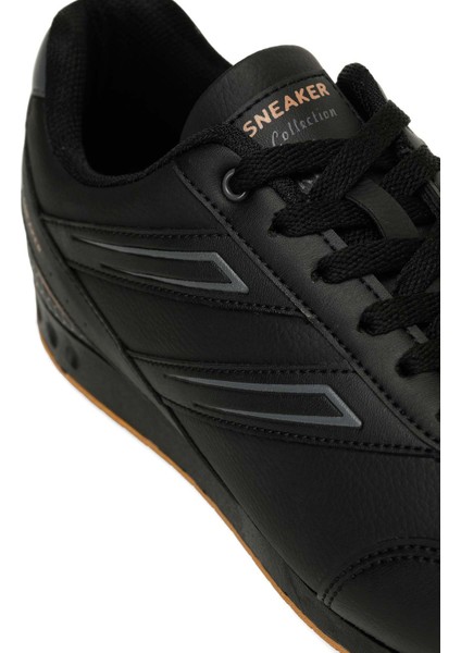 BLANDE PU 4PR Siyah Erkek Sneaker