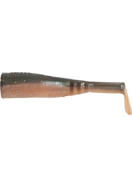 Lily Shad 11CM 3 Adet Yedek Silikon Yem Renk : Straw Uv