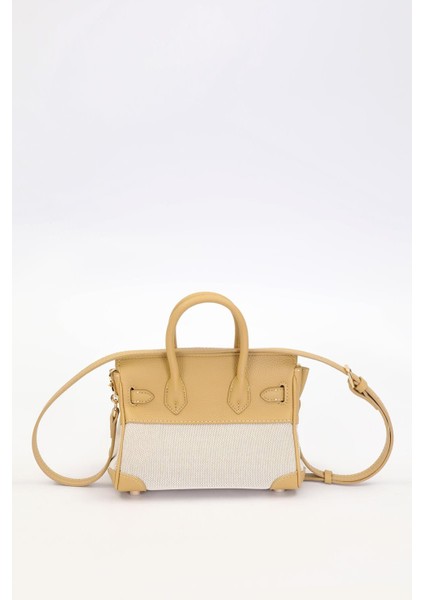 Sarı Kilit Detay El Çantası modelleri