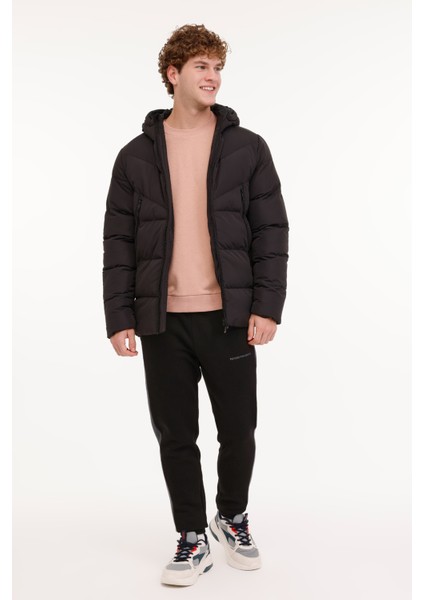 ML BLOCK COAT 4PR Siyah Erkek Kısa Kaban modelleri