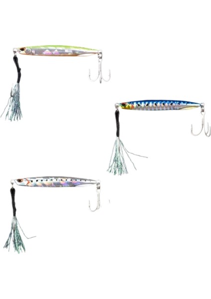 Silent Jig Trio Real Mix 3 Adet Jig Yem Ağırlık (Gr) : 10GR