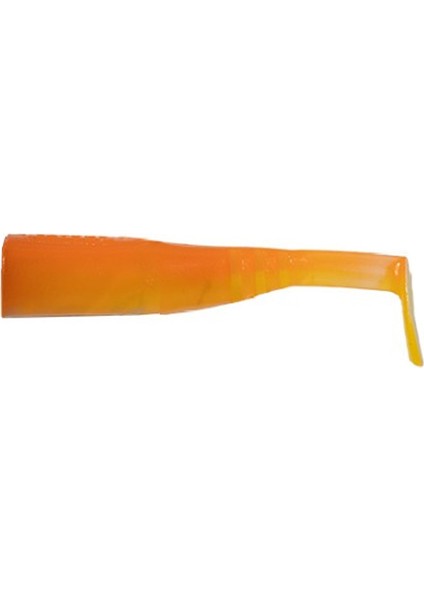 Lily Shad 9,3cm 3 Adet Yedek Silikon Yem Renk : Orange Uv
