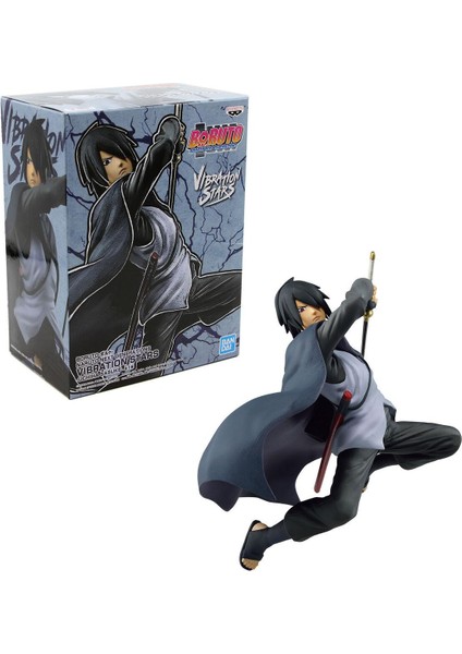 Vibration Stars Boruto Naruto Next Generations - Uchiha Sasuke Statue 14CM