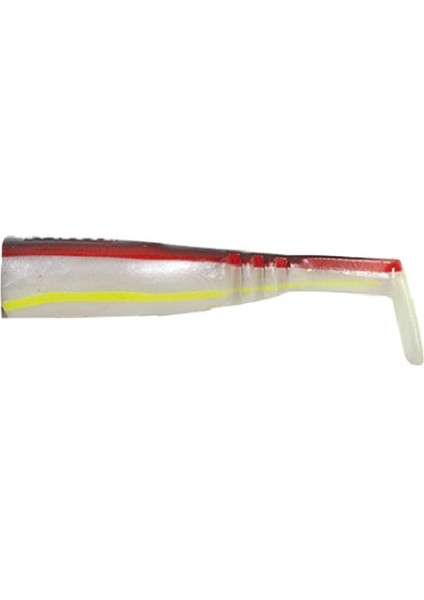 Lily Shad 9,3cm 3 Adet Yedek Silikon Yem Renk : Red Mullet Uv