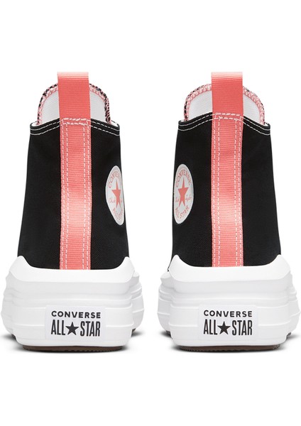 Chuck Taylor All Star Move Kadın Siyah Platform Sneaker.001 fırsatları