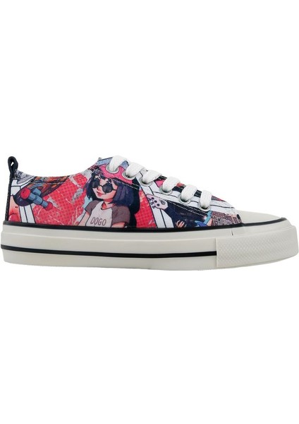 Kadın Vegan Çok Renkli Sneakers - Lollipop Riot Tasarım fırsatları