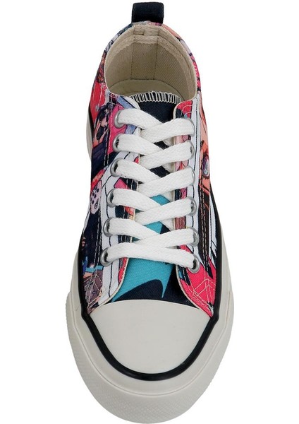 Kadın Vegan Çok Renkli Sneakers - Lollipop Riot Tasarım indirimleri