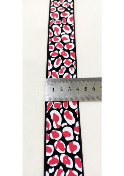 Özel Siyah Beyaz Benek Desenli Lastik Şerit modelleri