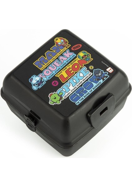 Brawl Stars Saklama Kabı Okul Beslenme Kutusu Siyah 23929