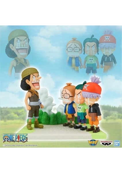 Wcf - Log Stories One Piece - Usopp Pirates Statue 7cm