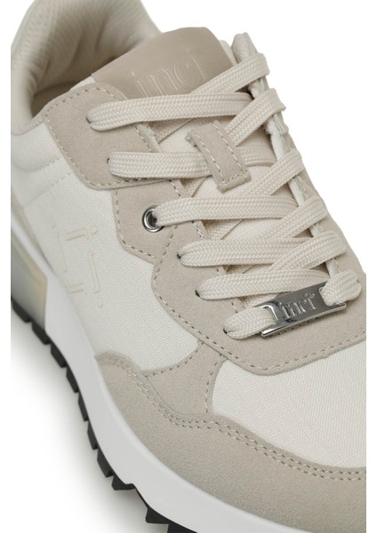 INCI DAVYN 4FX Bej Kadın Spor Ayakkabı