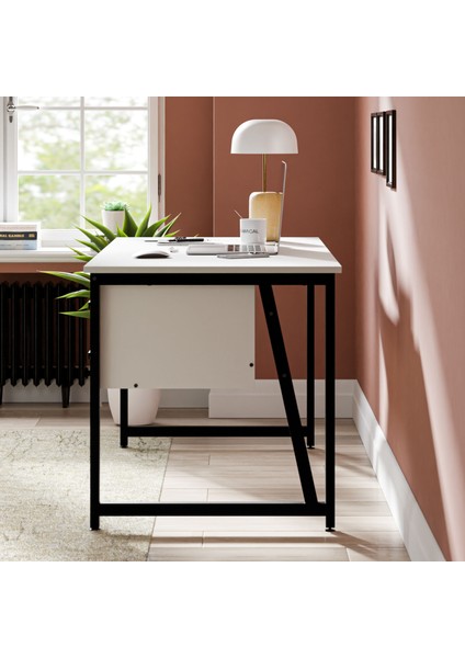MS2C Çalışma Masası,ofis Masası - 70X140 cm - Beyaz fırsatları