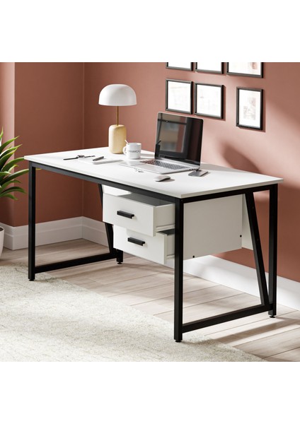 MS2C Çalışma Masası,ofis Masası - 70X140 cm - Beyaz indirimleri