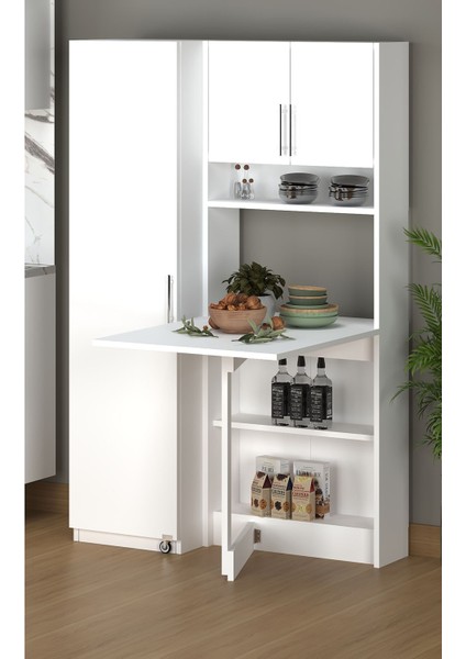 Bozca Katlanır Masalı Çok Amaçlı Kiler Dolabı