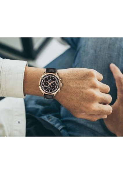 BP3112X.451 Erkek Kol Saati – Siyah Deri Kordonlu, Multifonksiyon Quartz Mekanizma modelleri