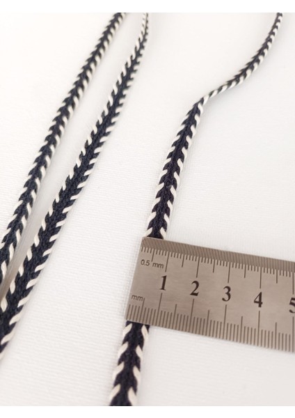 Lacivert Krem Renk Örme Şerit fiyatları