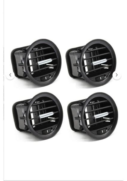 Corsa D Havalandırma Muzulu 4 Adet (Ortası Krom)