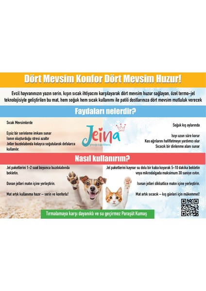 4 Mevsim Konfor Matı (65X40 Cm) -Sıcak ve Soguk Kullanımda Uygundur indirimleri