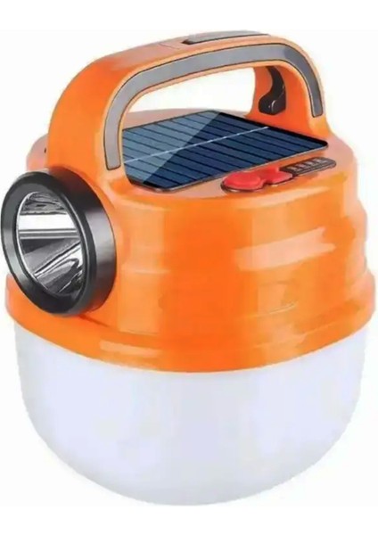 HB-V80 Solar Kamp Lambası + Fener 80 Watt - 011864