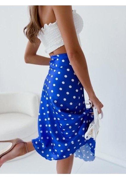 Kadın Mikro Kumaş Dijital Baskılı Midi Boy Etek fiyatları