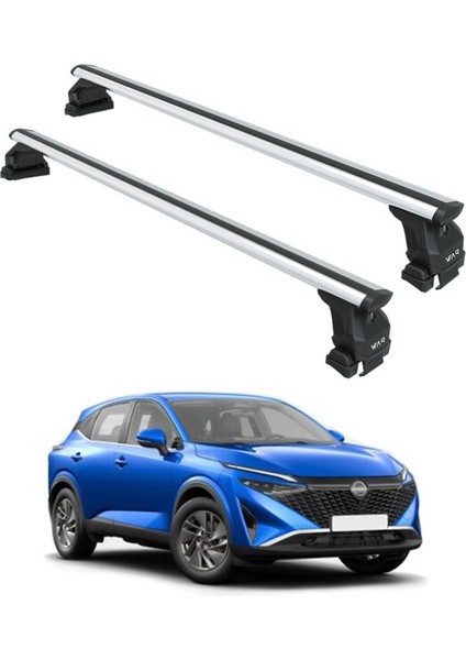 For Nissan Qashqai 2022-2025 Oluksuz Üst Tavan Portbagaj Taşıyıcı Ara Atkısı Toros Serisi Pro 4 Gri