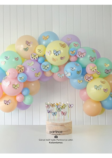 Fiyonk Tema Konseptli Doğum Günü Balon Zincir Seti Fiyonk Tema Doğum Günü Süsü modelleri